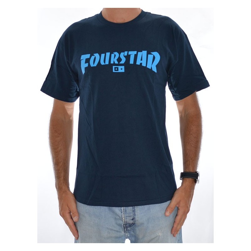T-Shirt Fourstar Highspeed - Navy