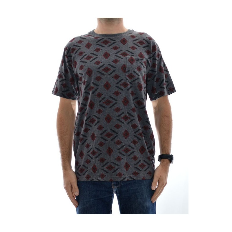 T-Shirt DC Amherst - Heather Charcoal Ethnic