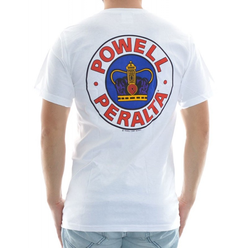 T-Shirt Powell Peralta Supreme - White