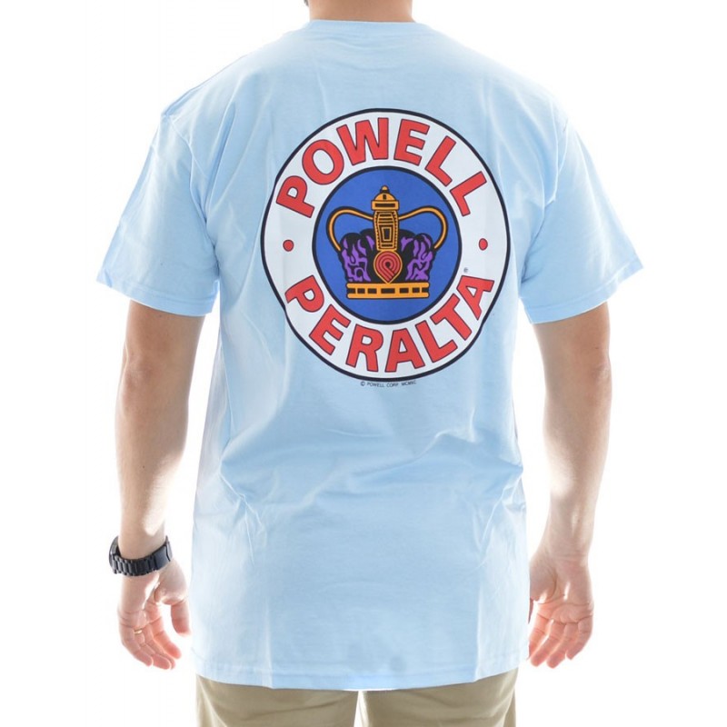 T-Shirt Powell Peralta Supreme - Light Blue