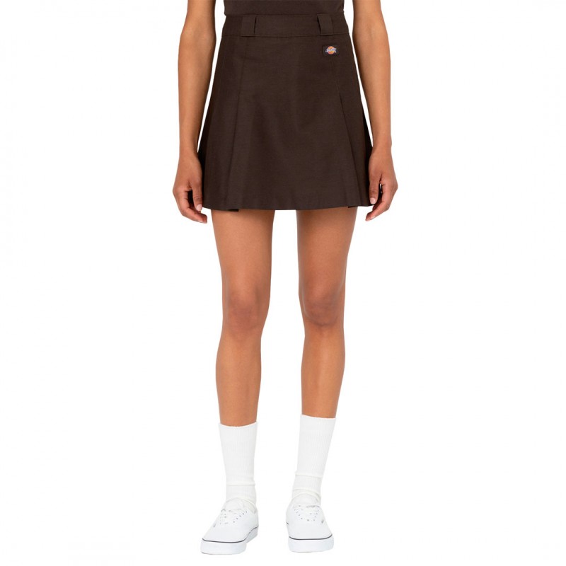 DICKIES ELIZAVILLE SKIRT W Brown